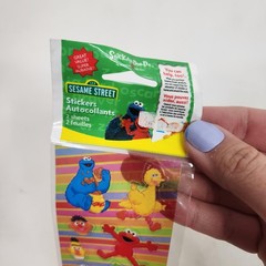Vintage Jolee’s Boutique Sesame Street Stickers Lot 6 Packs Dimensional Tiles