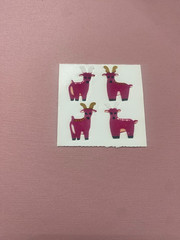 YOU CHOOSE: Vtg 80’s GREAT SEVEN Sticker Modules – 2×2 inches ea.