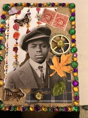 Memory Lane! 5 Vintage Junk Journal Ephemera Cards With Envelopes. Repurpose