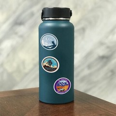 100pcs National Park Stickers, Outdoor Camping Traveling,006
