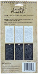 Chitchat Word Stickers by Tim Holtz Idea-ology, Black and White Matte Cardstock,