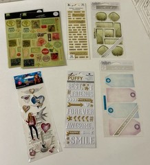Huge Lot Of Scrapbook Craft Stickers