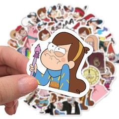 50Pcs Gravity Falls Stickers Pack Waterproof Sticker Cartoon