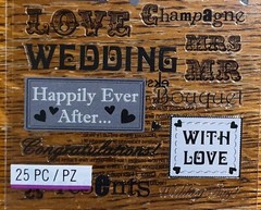 Sticko WEDDING DAY BRIDE Groom Mr Mrs Happy Couple True Love💗Marriage Stickers