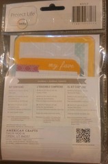 Project Life Becky Higgins, 40 Scrapbooking Journaling cards, New