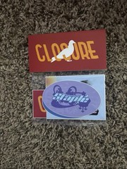 Kid Cudi Entergalactic Staple Closure Rager Stickers New Sealed Rare Pack of 3