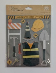 Construction Worker Scrapbooking Stickers By Life’s Little Occasions RARE