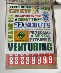 Boy Scouts Scout Requirements Awards Fitness Adventure Fun K & Company Stickers