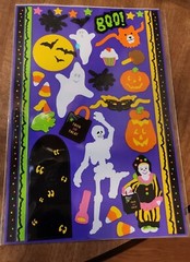 Mrs Grossman -one Sheets 6×9 inch ‘Halloween’ Sticker Sheets