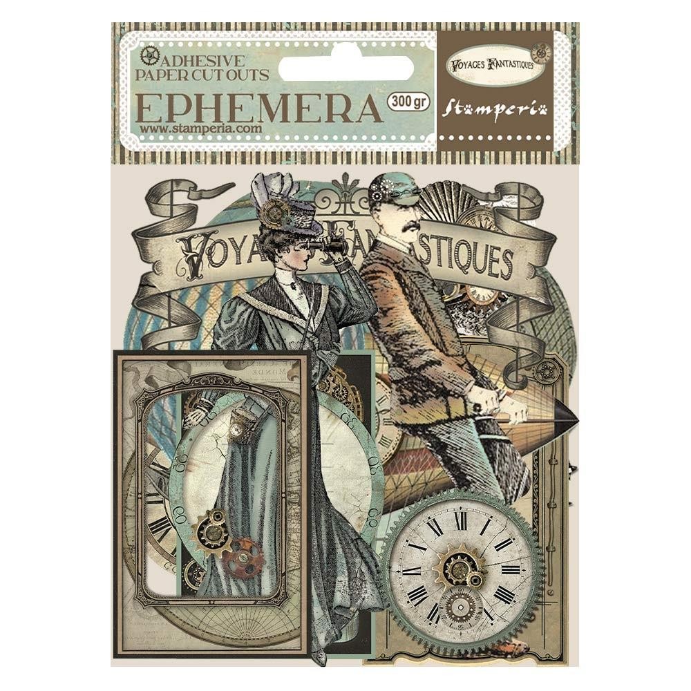 Stamperia Ephemera – Voyages Fantastiques, DFLCT39
