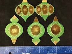 Anna Griffin FUN! HOLIDAY EMBELLISHMENT LOT Rosettes, Ribbons, Sparkly things!