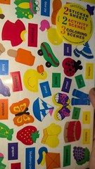 Vintage Sandylion Stickers Sticker Activity Pack Counting And Coloring New READ