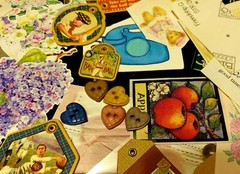 75 VINTAGE IMAGES QUOTES & EMBELLISHMENTS junk journal, decopage, crafts scrapbo