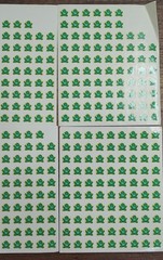 Vintage Sticker Lot Frogs Reward Stickers Full And Partial Sheets Lot Of 6 S89