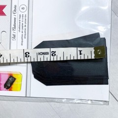 Black Chalkboard Paper Tags 8 American Crafts 1.5 x 2.75″ Gift Scrapbook