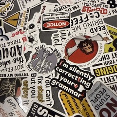 Lot Of 50+ Stickers Sarcasm Witty Rude Funny And More