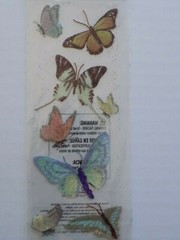 Lot of 2 A Touch of Jolee’s Dimensional Stickers BUTTERFILES & FISH CORAL NEW