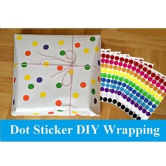 700 PCS Dot Stickers 3/4 Inch Color Coding Labels Round Colored Dot Stickers, 10