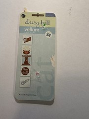 Daisy Hill Vellum Swatch Cat’s Meow 24 Sheets New