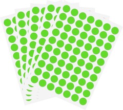 1050 PCS 3/4 Inch Round Color-Code Dot Stickers – Color Coded Circle Stickers…