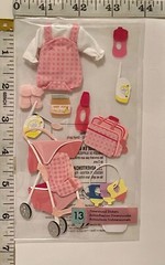 BABY PINK/ GIRL *Jolee’s Scrapbooking Embellishments *NEW OLD STOCK 2004*