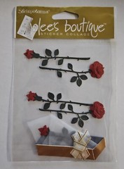 Stickopotamus Jolee’s Boutiques Sticker Collage «RED ROSES» NIP, Love, romance