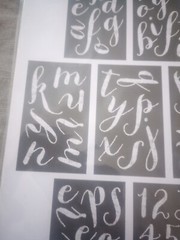 Me & My Big Ideas Stickers 10 Sheets Mambi Stickers Lowercase Cursive Letters
