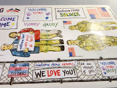 Uniform Designs 2005 Clear Stickers Scrapbooking Soldiers Military Homecoming