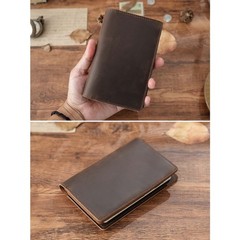 Leather Cover Notebook Meeting Notebook Daily Notepads Travel Journal Notebook