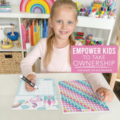 Sticker Chart for Kids Behavior at Home & Classroom – 25 Reward Chart for Kid…