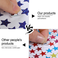3000 PCS Star Stickers, 0.6″ Sparkly Holographic Stickers, Kids Rewards