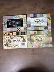 16 Scrapbook Paper Pad Stack Lot Card Making Junk Journal Craft Multiple Sizes
