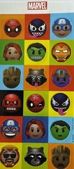 MARVEL CHARACTER Stickers(18pc)Hallmark …Spider-Man…I Am Groot…Ironman…Venom…