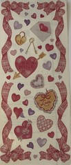 BE MINE Stickers(36pc)Frances Meyer•Valentine’s Day•Hearts •Bows•Card Making•