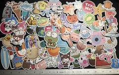 💣 LOT OF 50 RANDOM STICKER BOMB lots of styles Decals assorted decorations