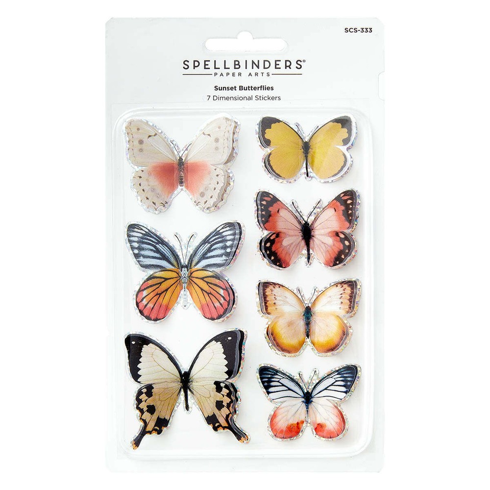 Spellbinders Stickers – Sunset Butterflies, SCS-333