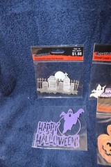 Halloween Stickers, Die-cuts, and Stamps- Jolees, Hero Arts, Laser Cut Accents