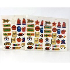 Vtg Calendar Planner Stickers Perk Ups School Sports Pep Rally Game 65 TOTAL