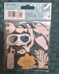 Jolee’s Snorkeling Scuba Diving Fish Coral Sea Life Scrapbooking Stickers
