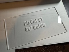 PixCut S1 Cut Guide for 4 in x 7 in – jig to make your own sticker vinyl stencil