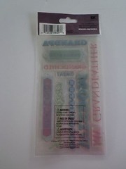 EK Success Sticko 10 Piece GRANDPA Epoxy Stickers Scrapbooking Cardmaking Crafts