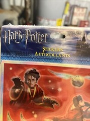 Heartline, Hallmark, Shiny Foil Harry Potter Stickers, Vintage