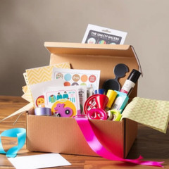 20 X Real Random Crafting Mystery Box Scrapbooking Products Luck Bag NEW!