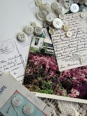 100 Pieces Vintage Scrapbook Supplies Pack Vintage Ephemera Bundle Junk Journal