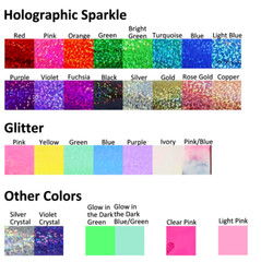 Music Note Stickers! – Holographic Sparkle, Glitter, Glow in the Dark & Pastel
