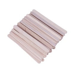 50Pcs Wooden Craft Sticks for DIY Projects Beige Wood Craft Sticks