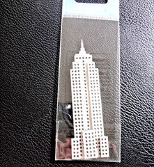 Jolees Mini EMPIRE STATE BUILDING New York Vacation Travel Scrapbook Sticker