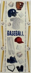 SPORTS Card-Stock Stickers(11 sheets)Scrappin’Sports•Golf •Cheerleading•Tennis•