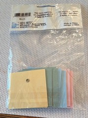 Deja Views Tid Bits Fun Scrapbooking Die Cuts Squares Multicolor TB-210