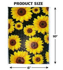 Great Papers! Bubble Mailer, Self-Sealing and Tear Resistant, Sunflowers, 6″ …
